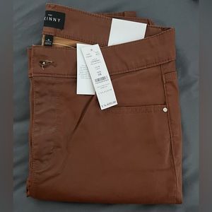 NWT White House Black Market High Rise Coated Skinny Jeans